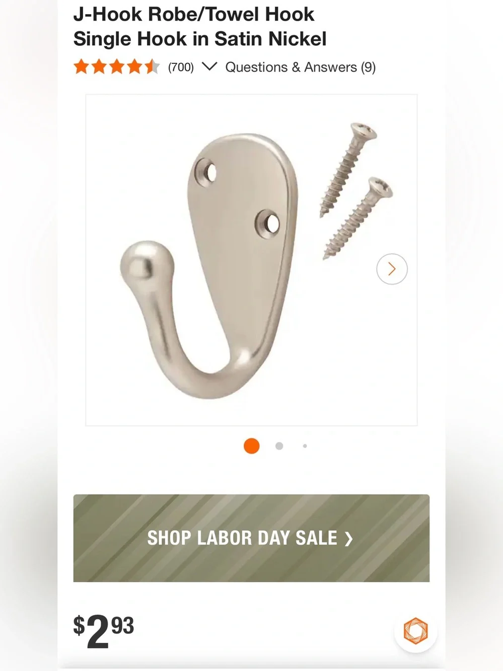 Liberty Hardware pieces hardware
